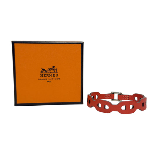 HERMES 豬鼻子🐽 皮手環 框P刻