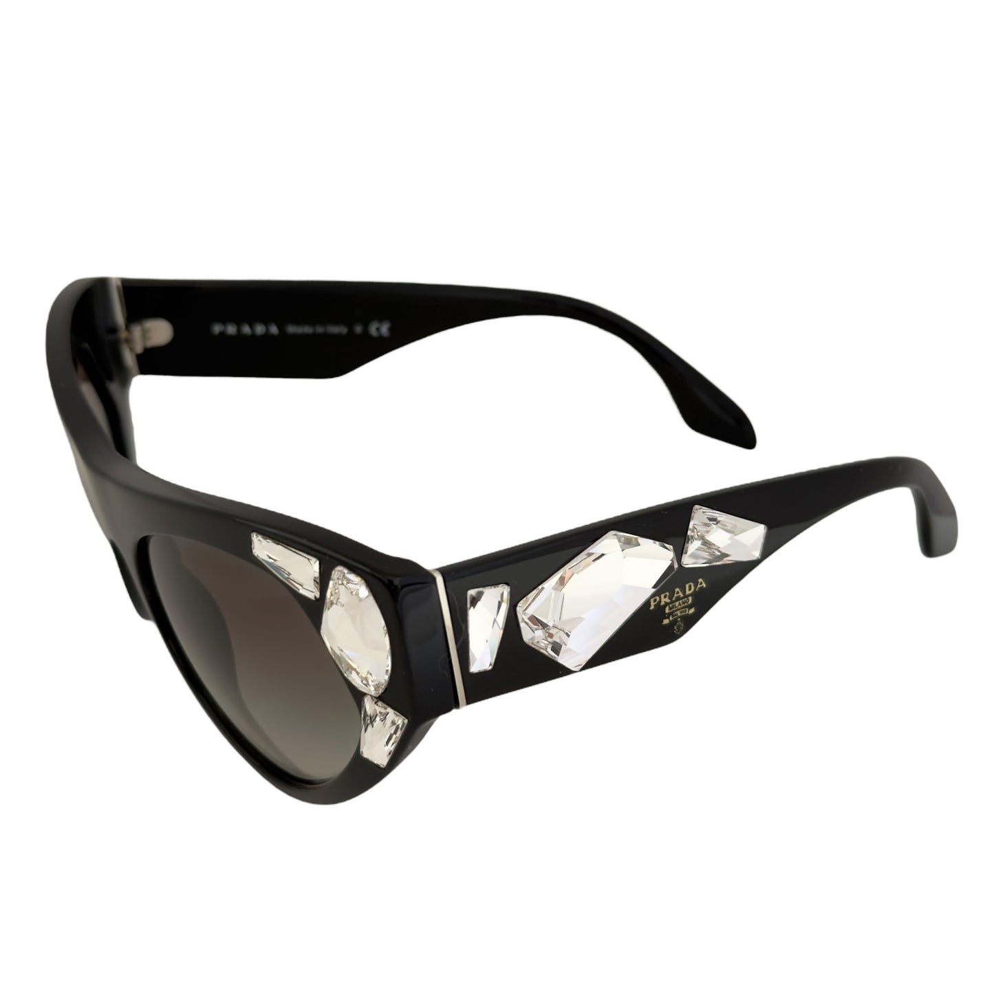 PRADA Voice 水鑽 黑色 太陽眼鏡