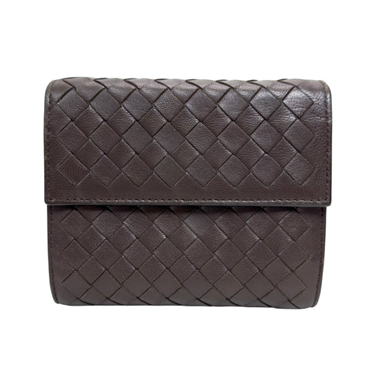 BOTTEGA VENETA 織皮 多間隔卡包