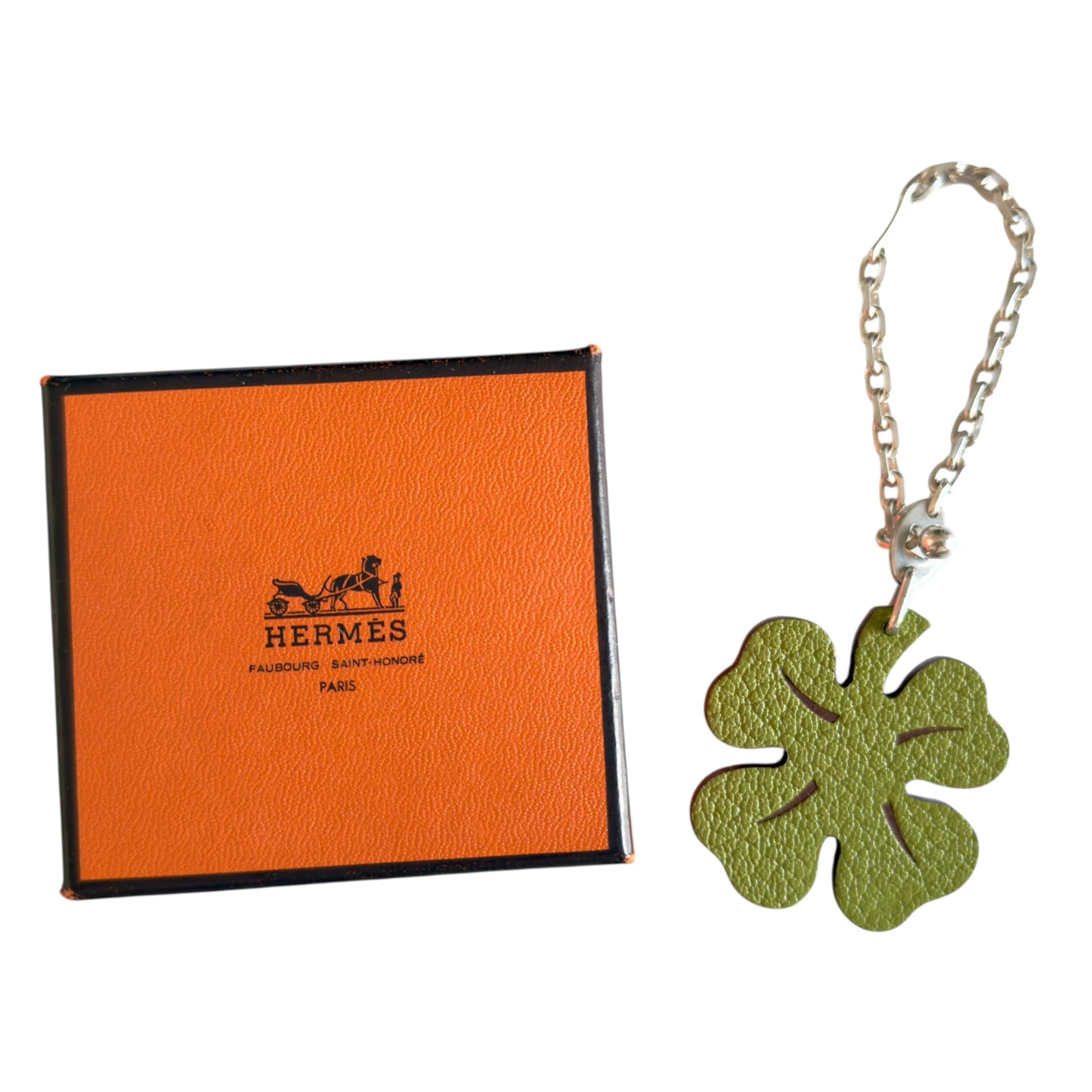 HERMES 幸運四葉草🍀 掛飾