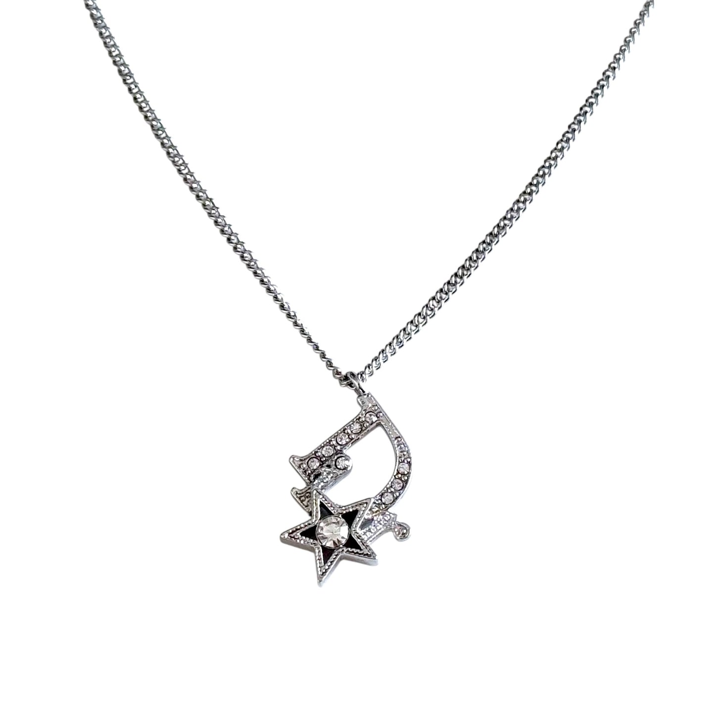 DIOR Oblique 星星⭐️ 水鑽 頸鏈