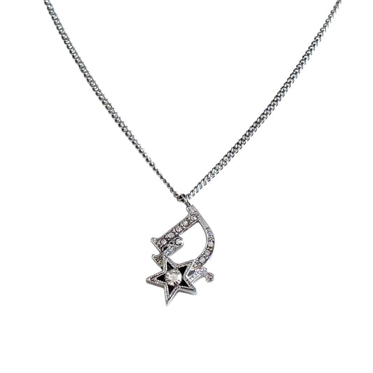 DIOR Oblique 星星⭐️ 水鑽 頸鏈