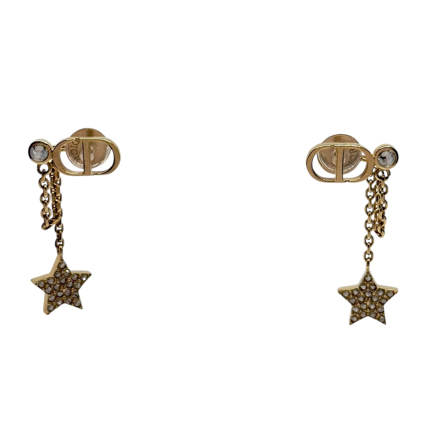 DIOR Petit CD 星星⭐️ 水鑽 耳環