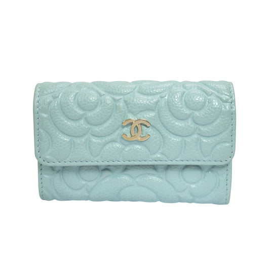 CHANEL CC 山茶花荔枝皮 卡包