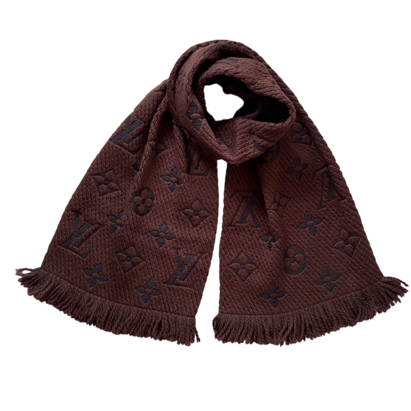 LOUIS VUITTON Logomania 老花 頸巾