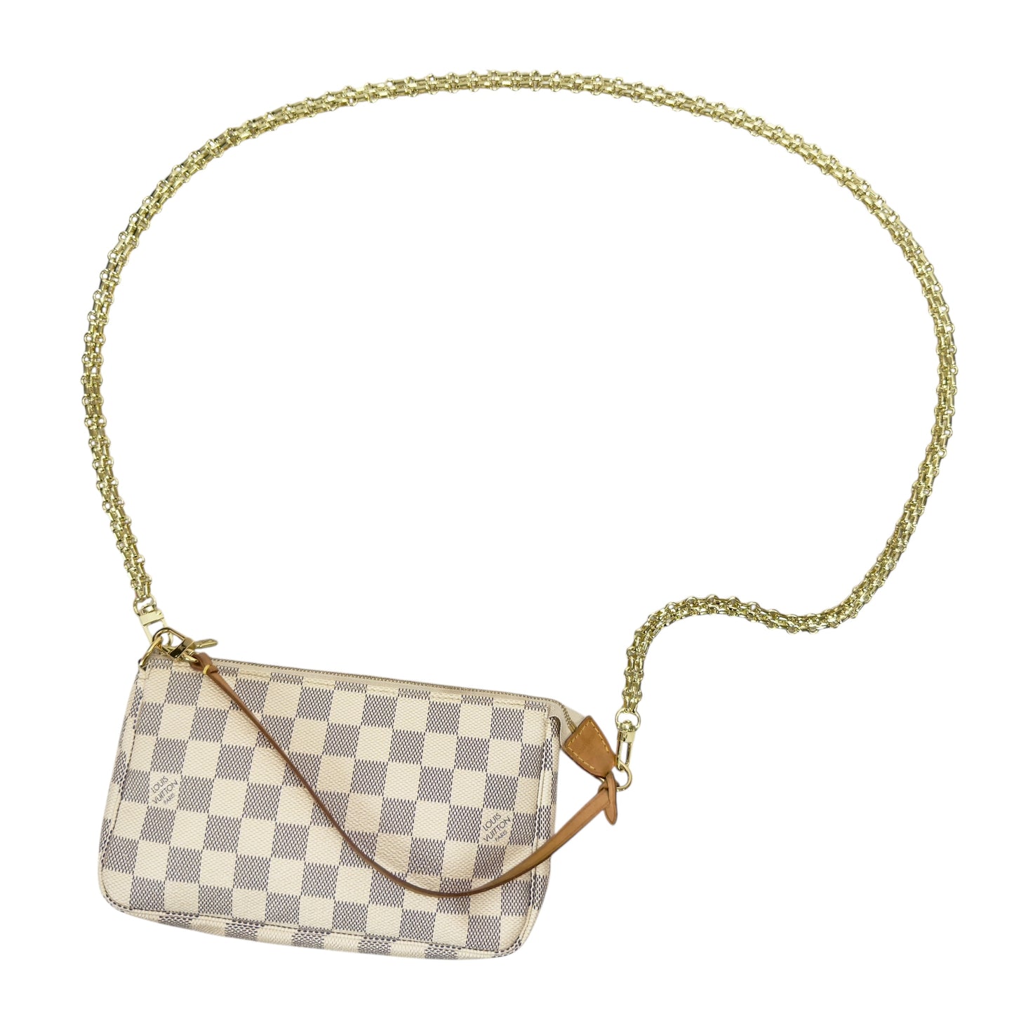 LOUIS VUITTON Pochette Accessoire *送無品牌鏈帶* 2用包