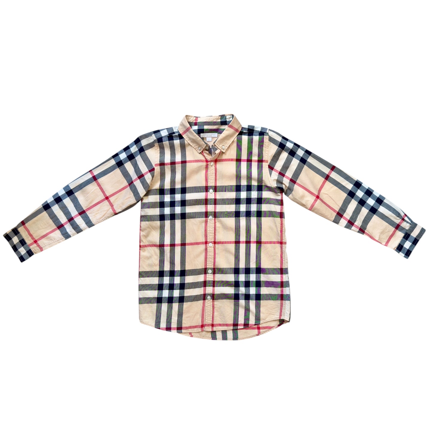 BURBERRY 格仔 童裝 襯衫