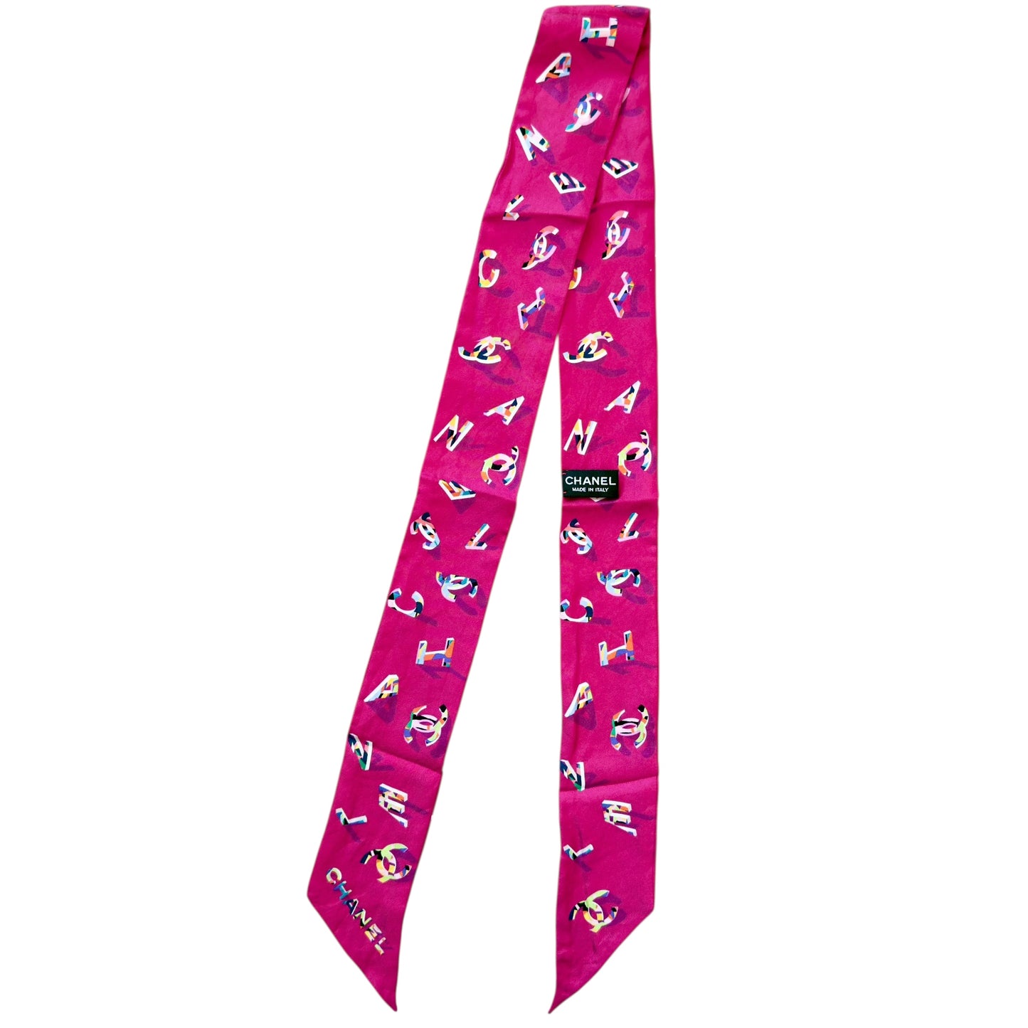 CHANEL CC Bandeau 絲巾