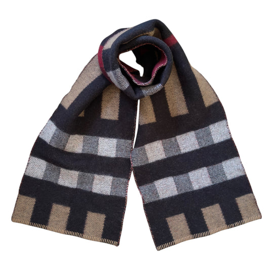 BURBERRY 經典格紋 雙面 圍巾