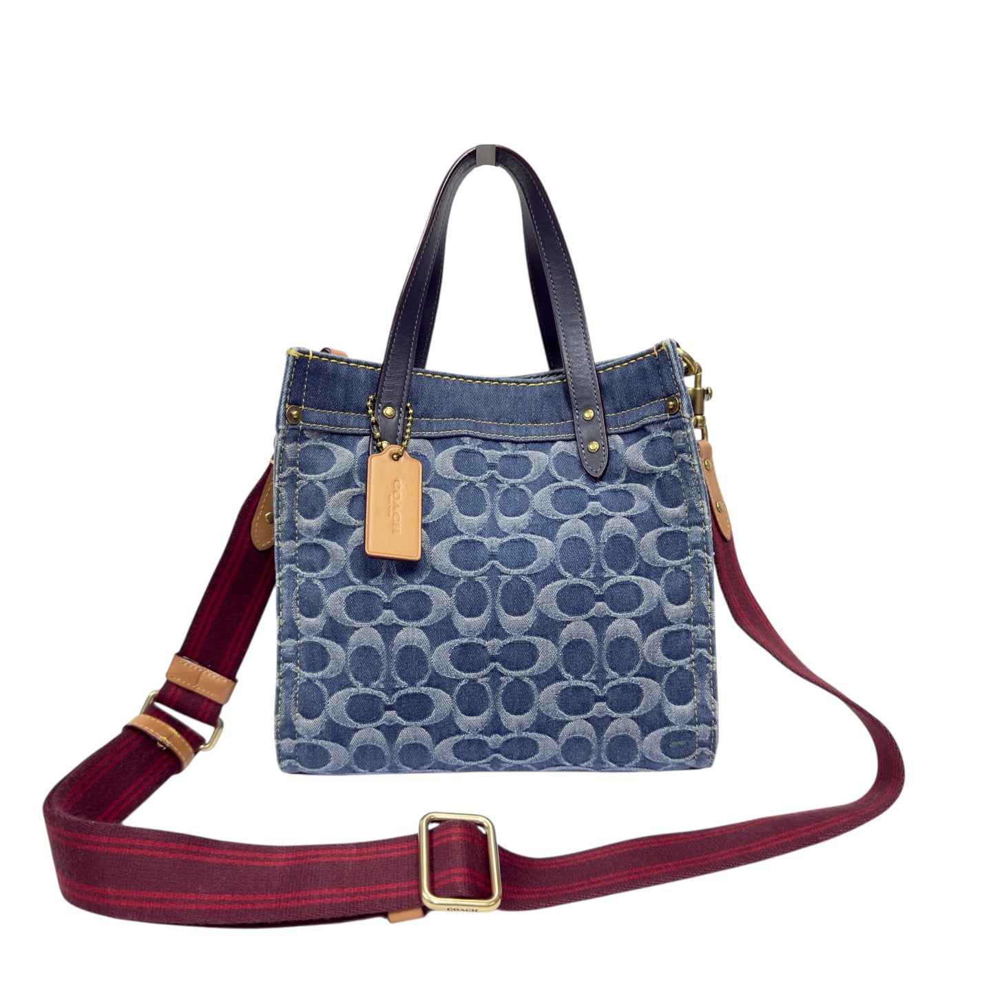 COACH 牛仔 2用袋