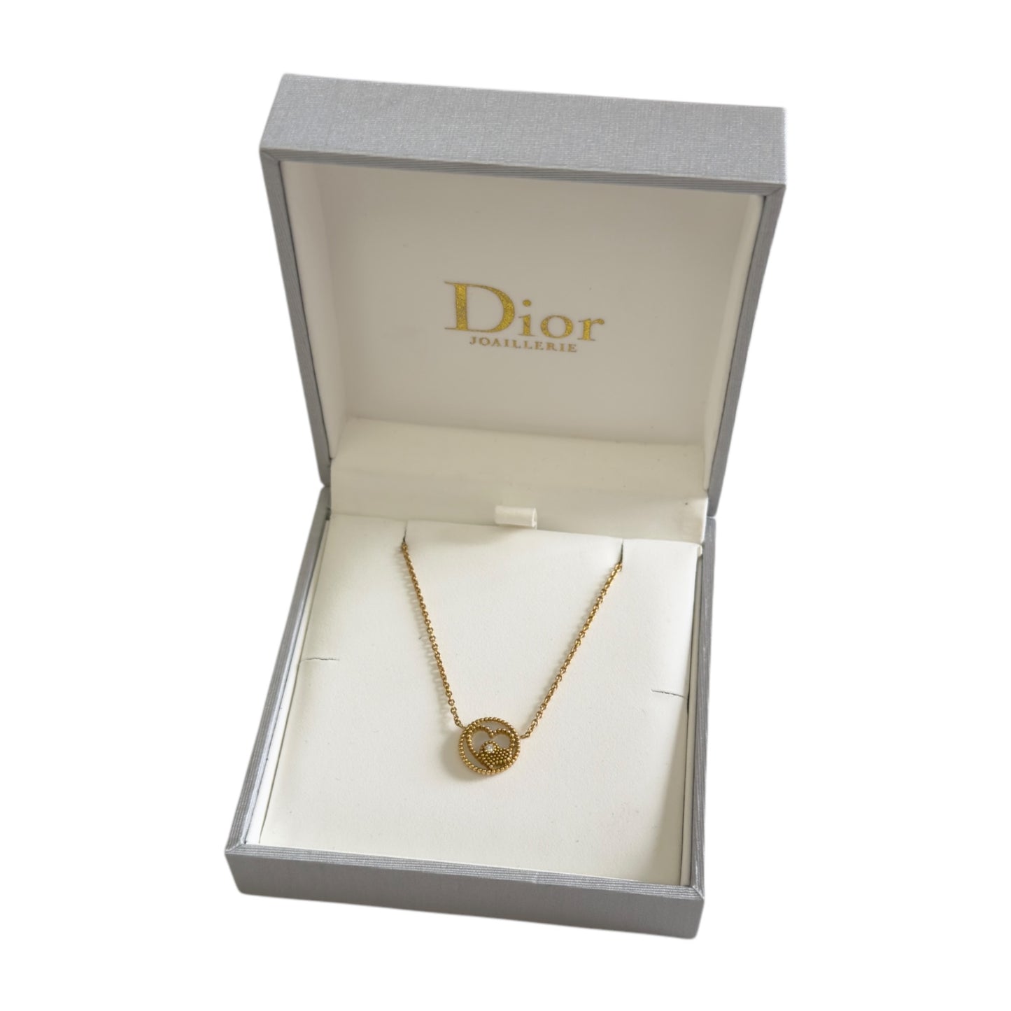 DIOR Rose des Vents 限定愛心🩷  18K金 鑽石 貝母 頸鏈