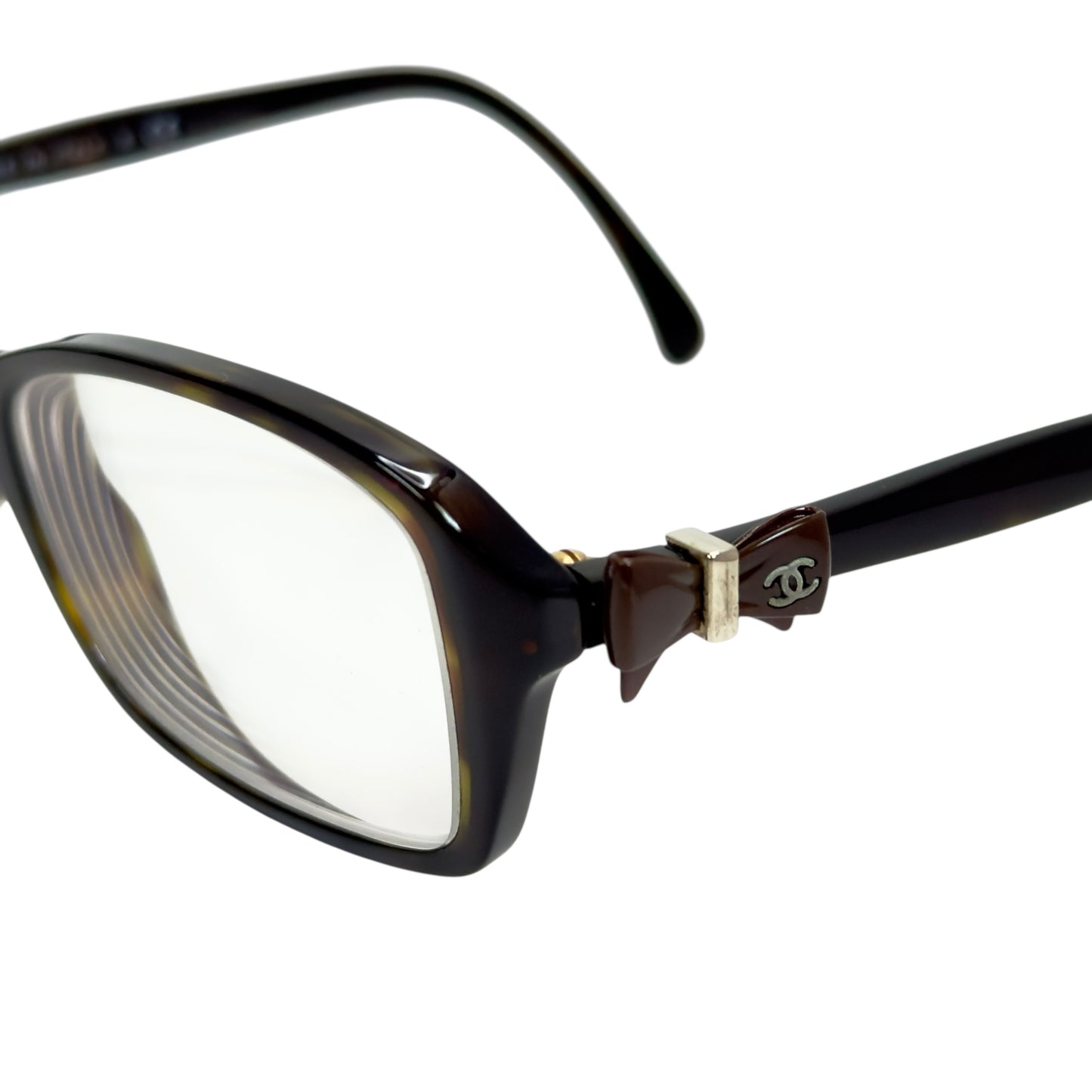 CHANEL CC 蝴蝶結 眼鏡框（需自行更換鏡片）