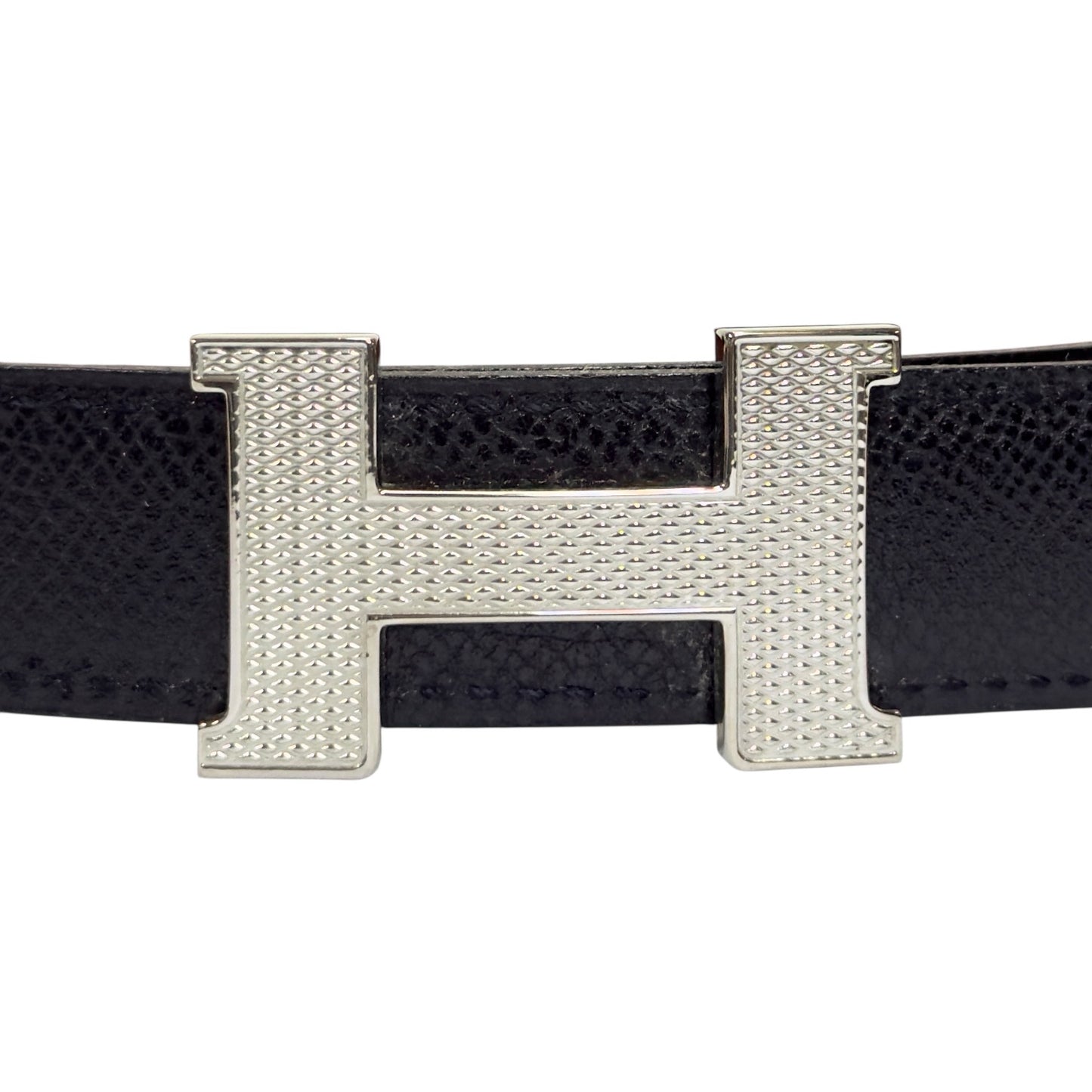 HERMES Mini Constance Guillochee 皮帶 24 mm