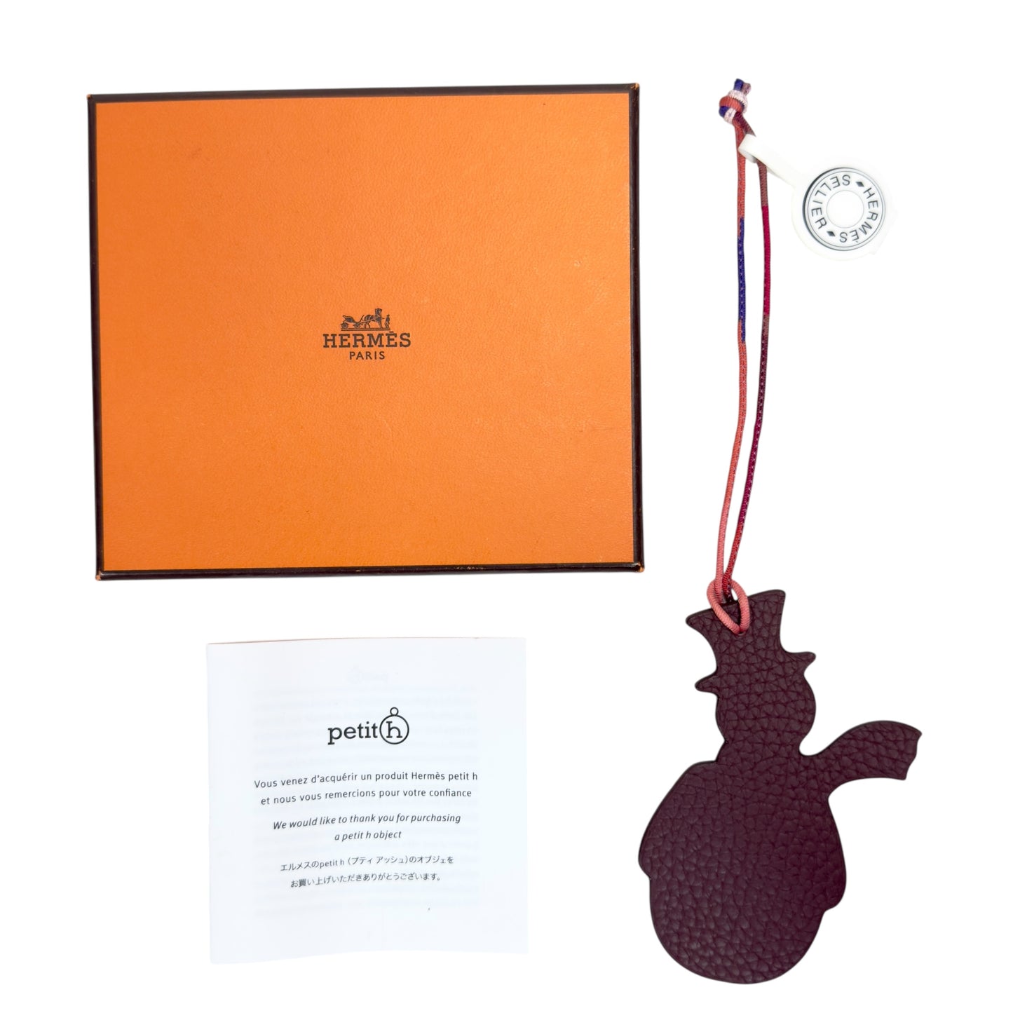 HERMES Petit h 雪人 掛飾