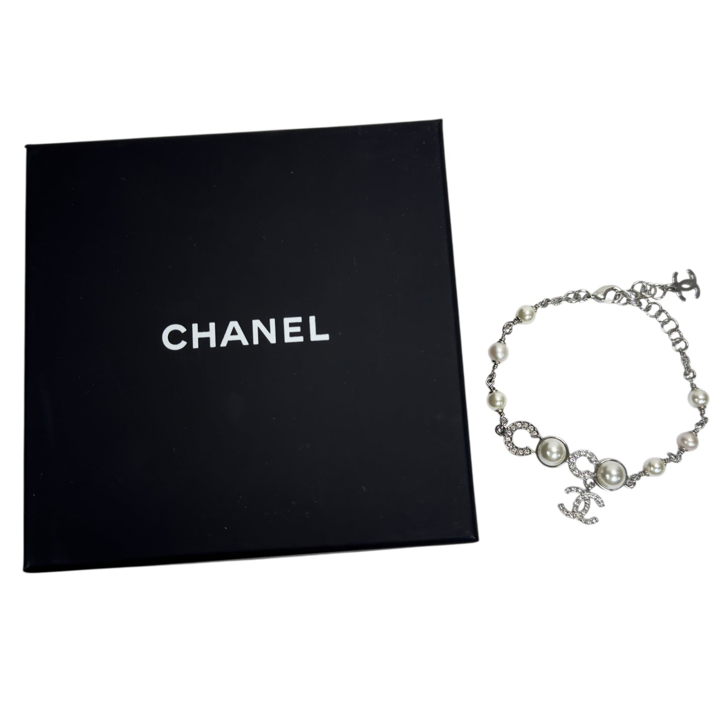 CHANEL 珠珠 水鑽 手鏈