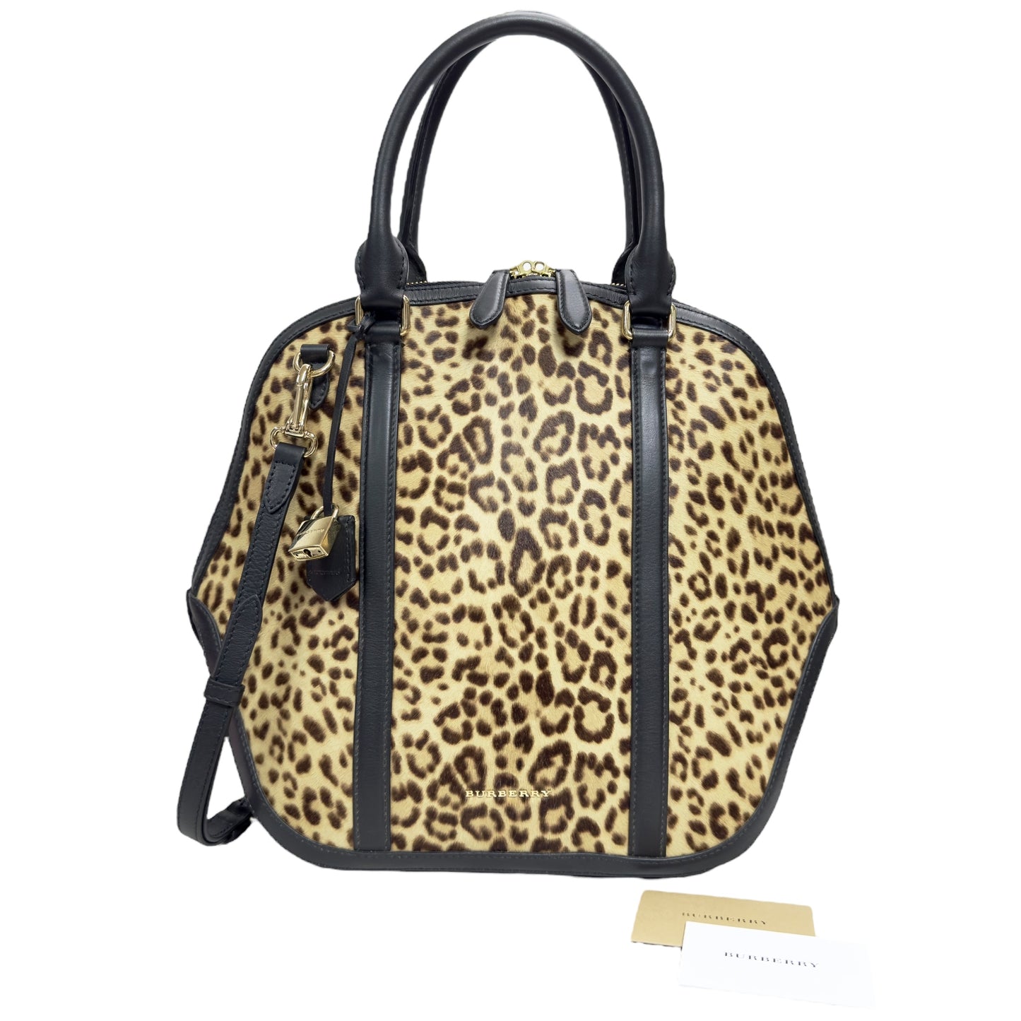 BURBERRY 馬毛 2用袋