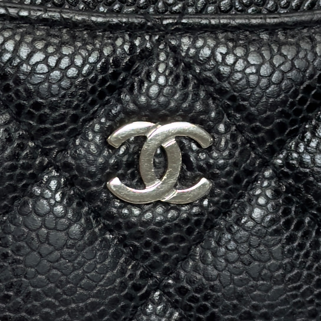 CHANEL CC 荔枝皮 卡包