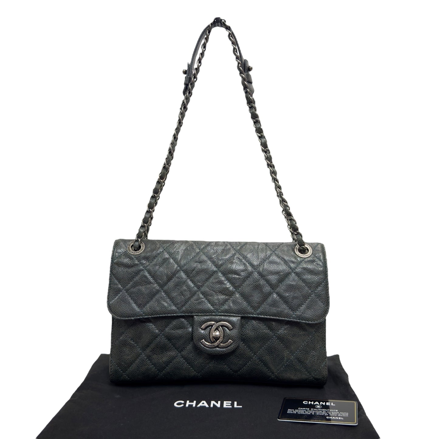 CHANEL 荔枝皮 肩背包