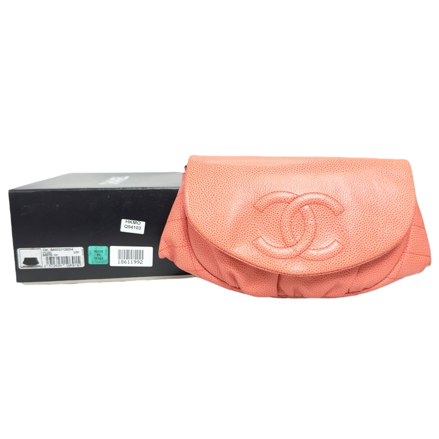 CHANEL CC 荔枝皮 多用途鏈條包