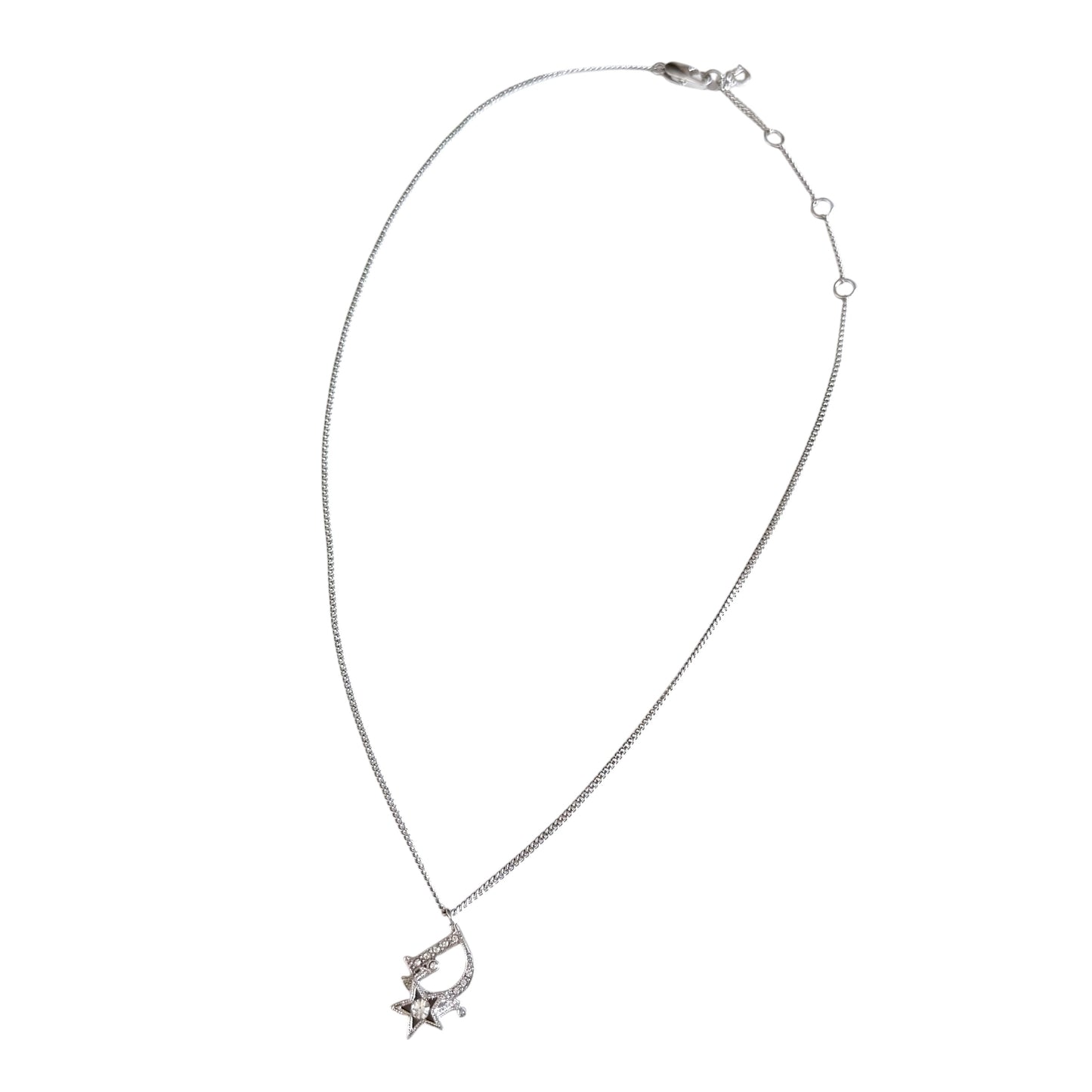 DIOR Oblique 星星⭐️ 水鑽 頸鏈