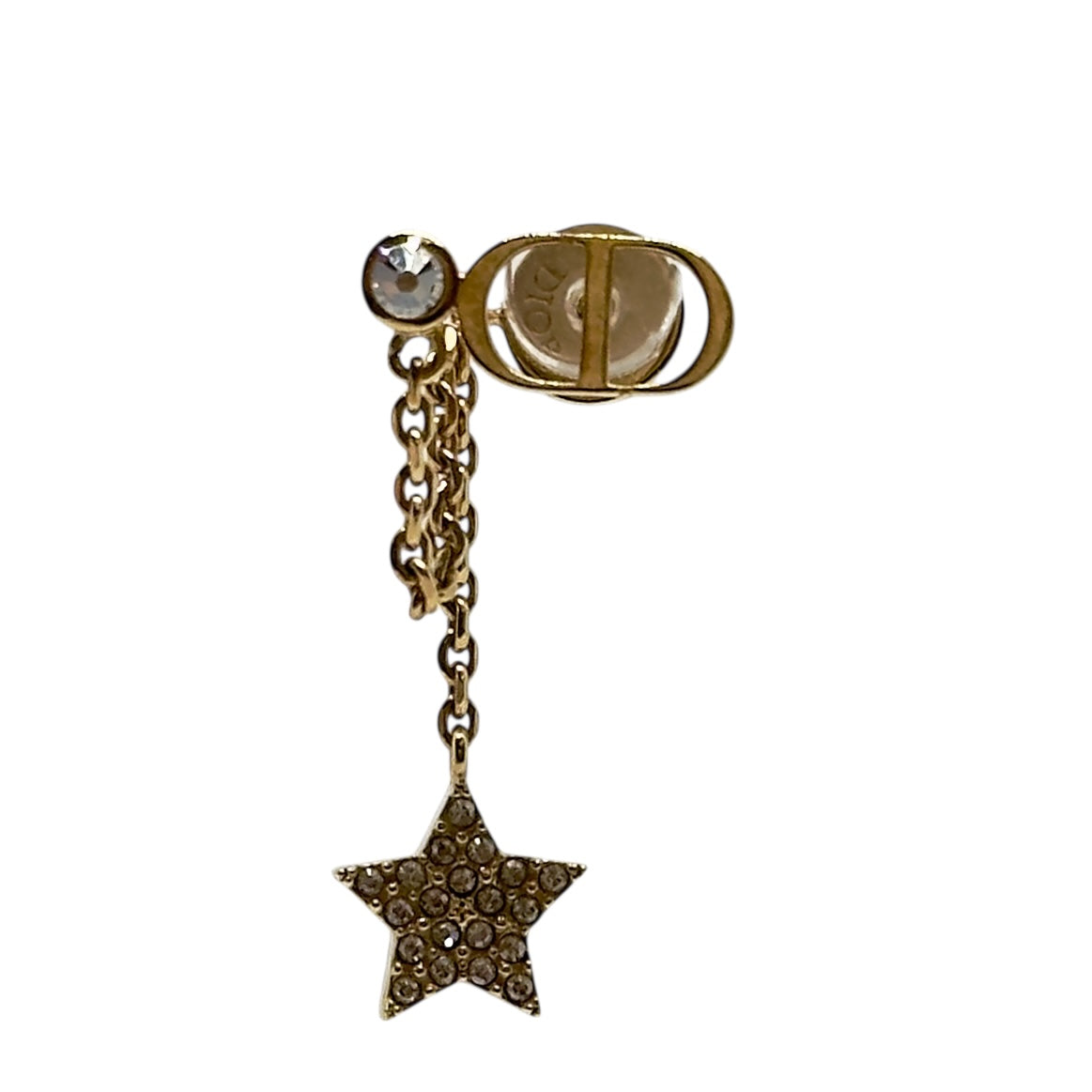 DIOR Petit CD 星星⭐️ 水鑽 耳環