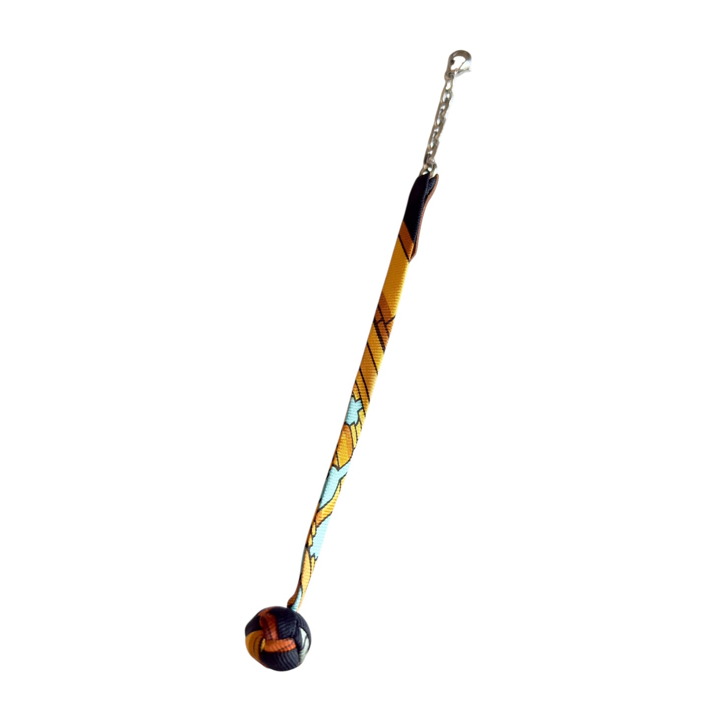 HERMES 絲質 波波球 掛飾