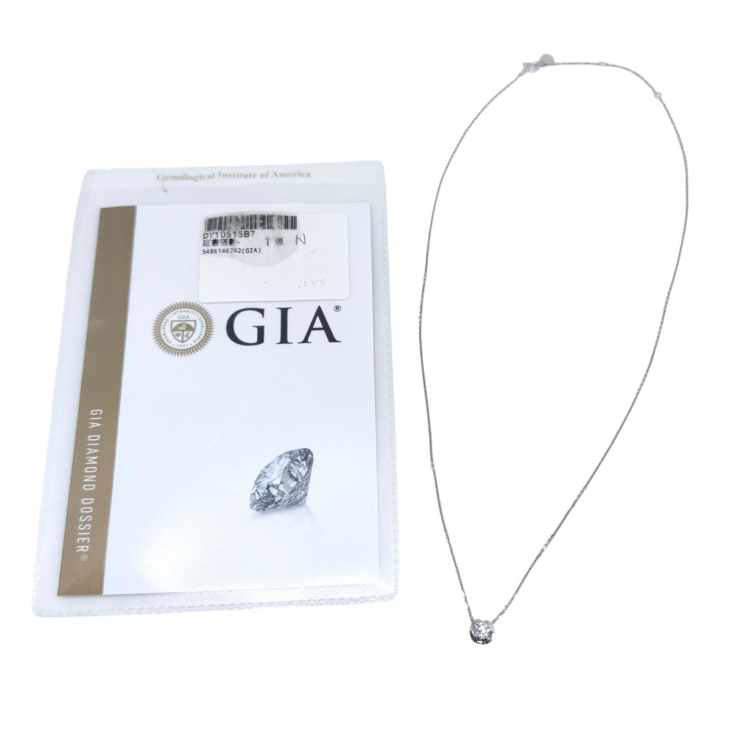 EMPHASIS Timeless「恆」 18K鑽石💎 34分鑽石 頸鏈