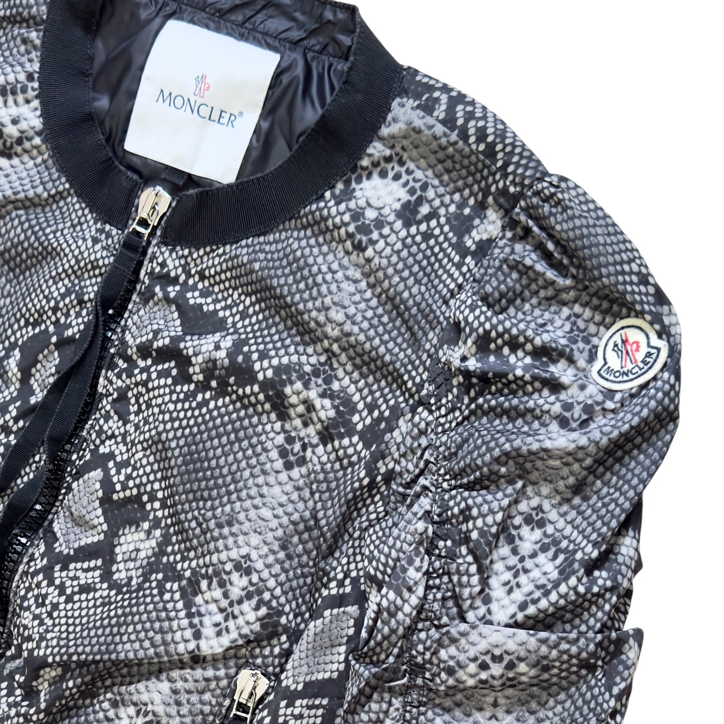 MONCLER 蛇皮印花 外套