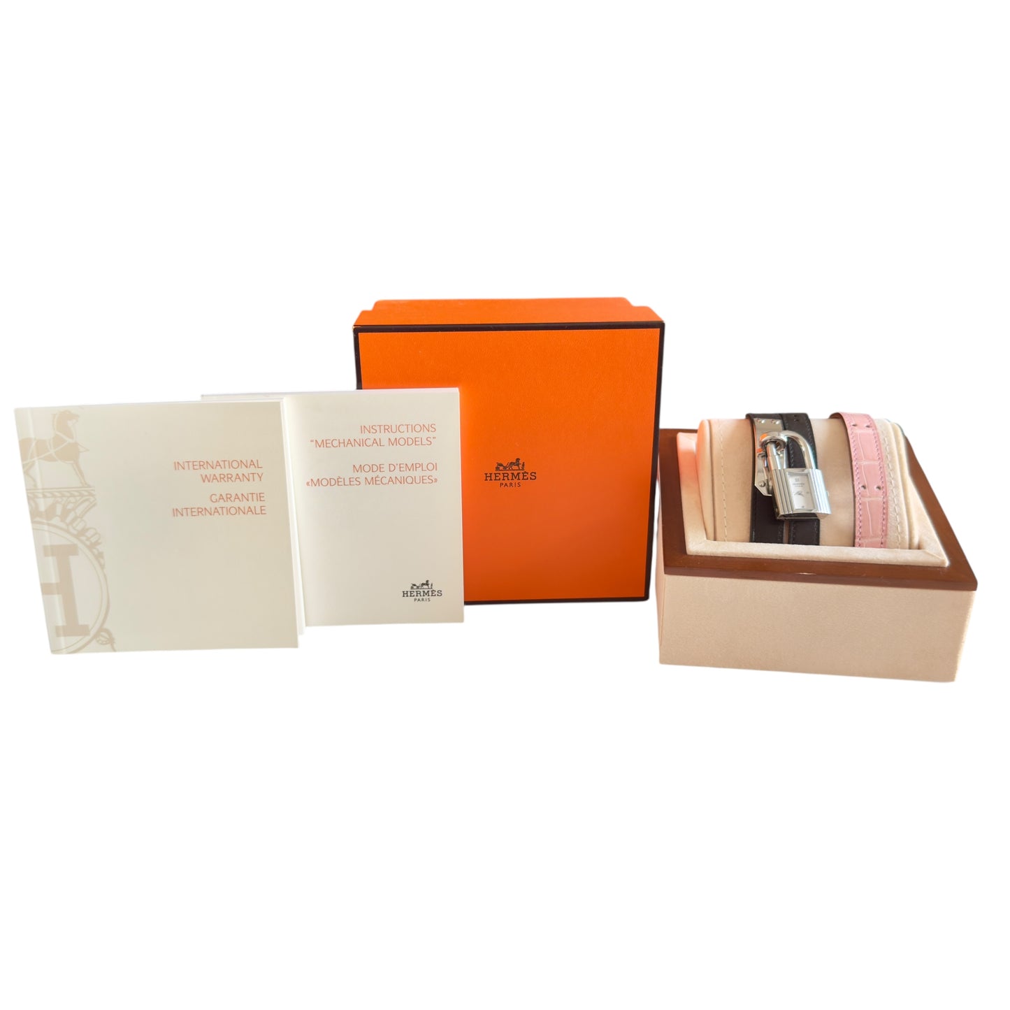 HERMES Kelly double tour 雙圈 手錶 *送原裝鱷魚皮錶帶*