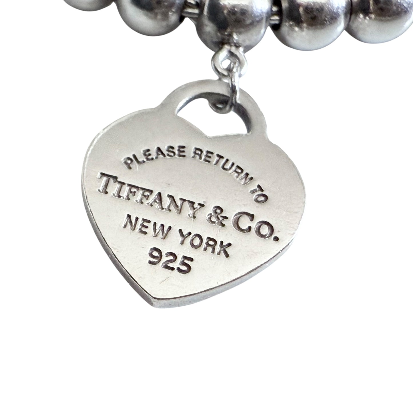 TIFFANY & CO. Return To Tiffany 純銀 愛心💗 手鏈