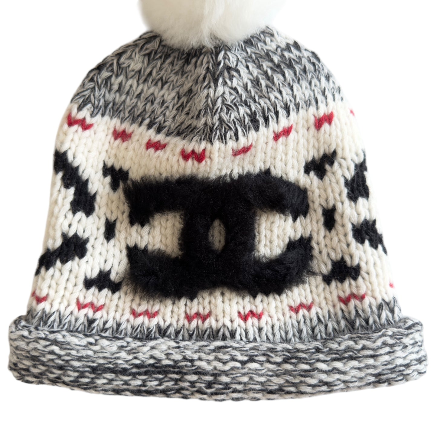 CHANEL CC 毛毛球 冷帽