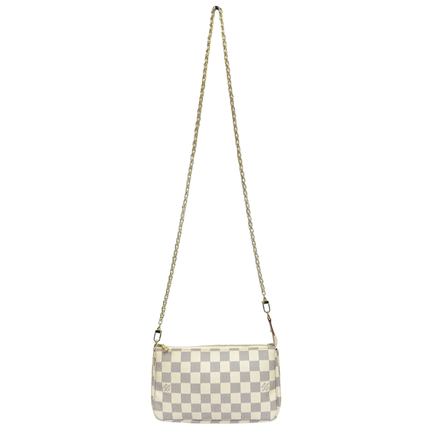 LOUIS VUITTON Pochette Accessoire *送無品牌鏈帶* 2用包