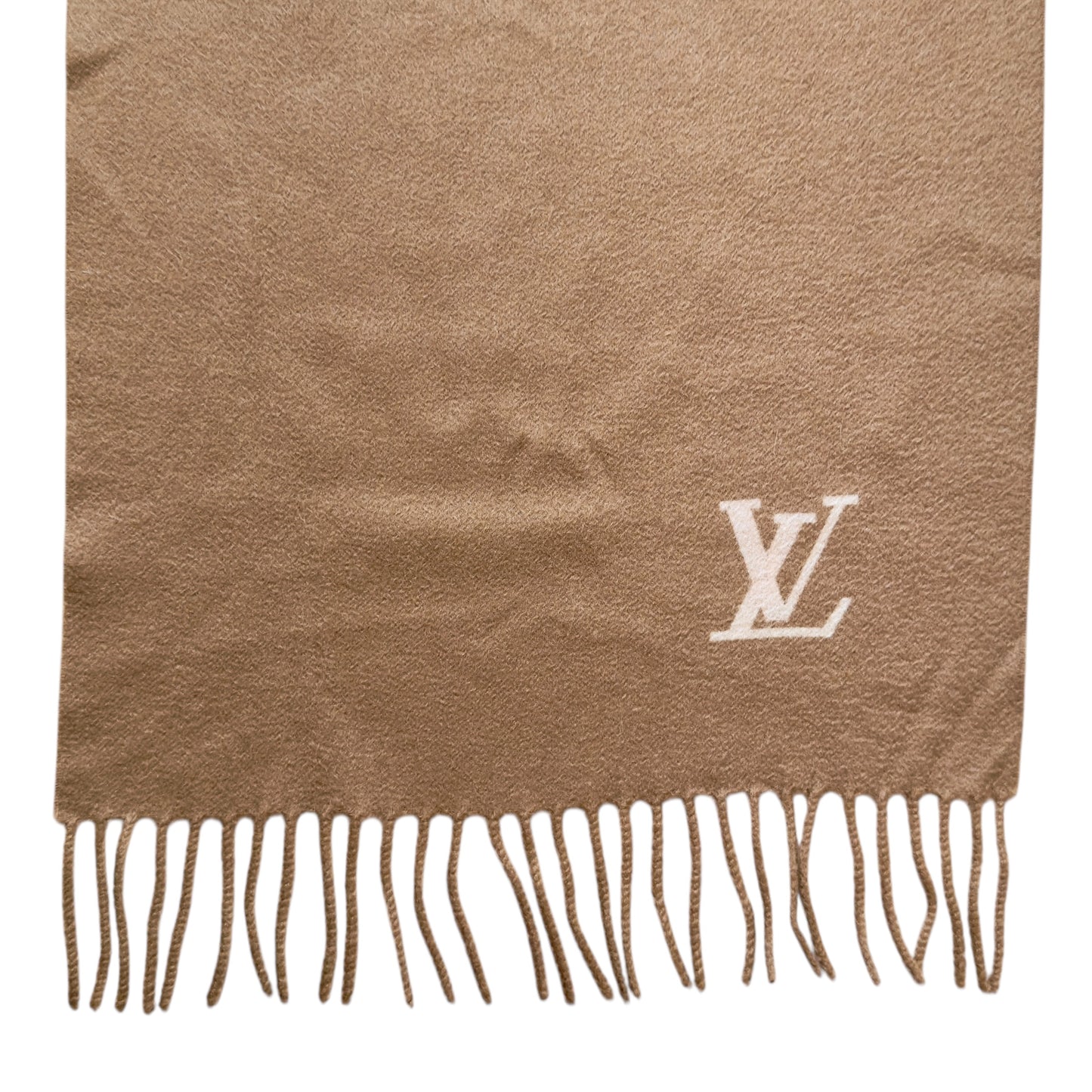 LOUIS VUITTON 純羊絨 圍巾