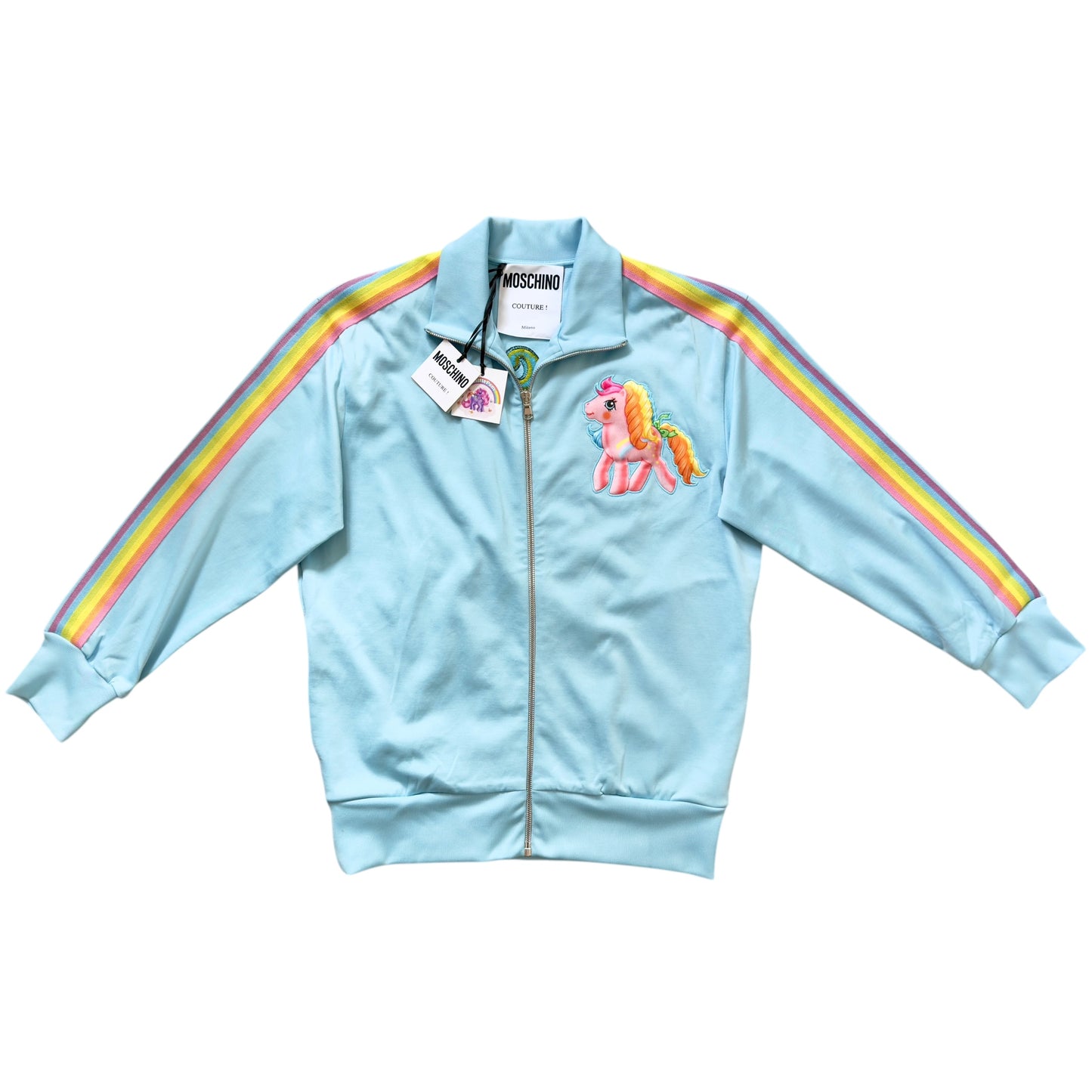 MOSCHINO 聯乘 MY LITTLE POLY 彩虹小馬 外套