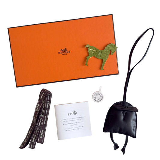 HERMES *極罕* hibouton 幸運之鳥 吊飾