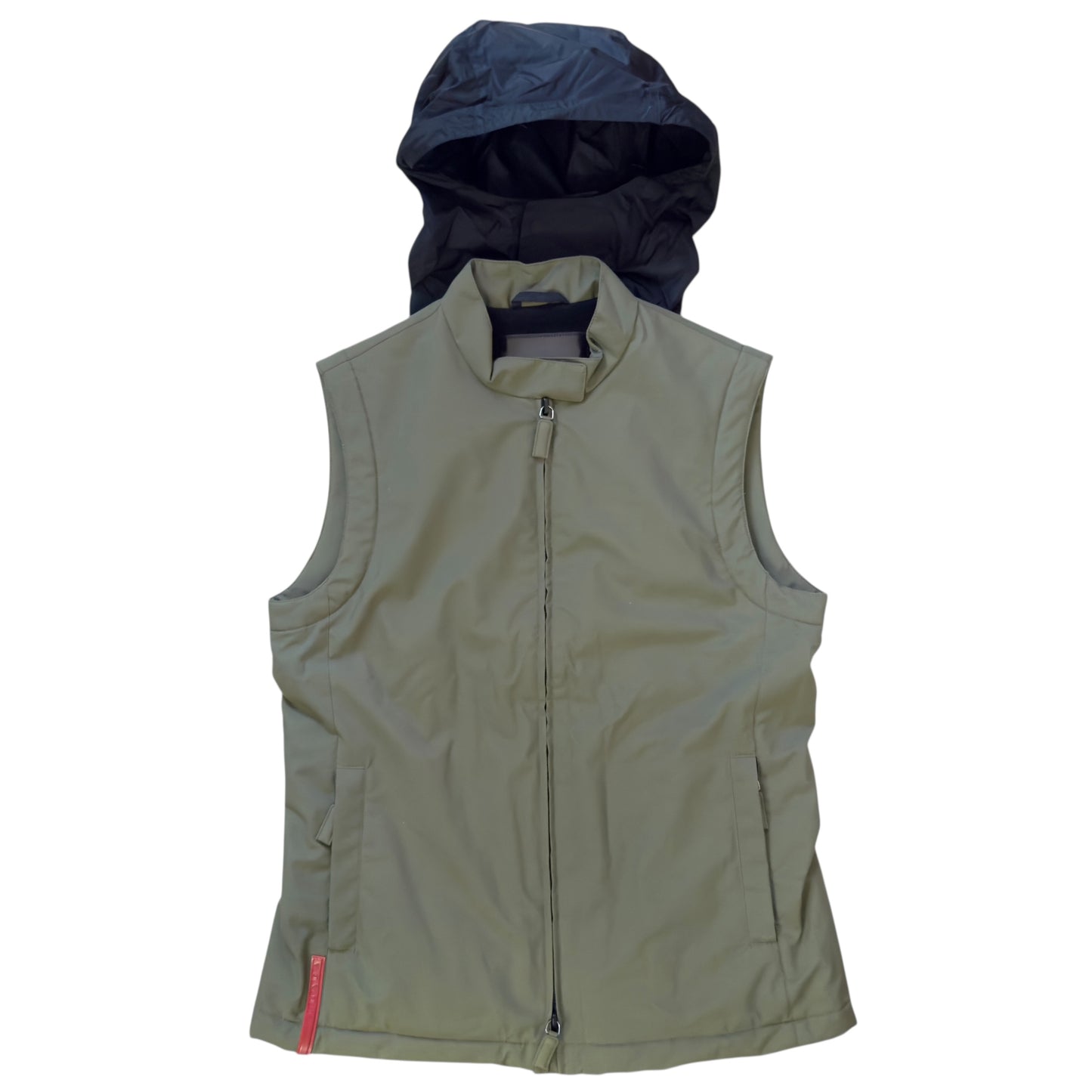 PRADA 背心 拉鏈外套