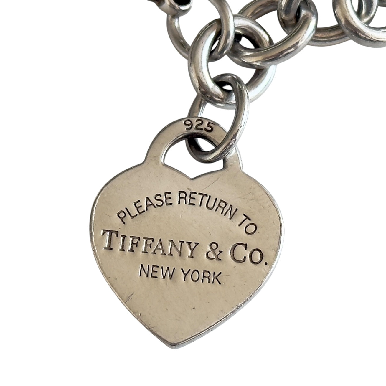 TIFFANY & CO. Return To Tiffany 純銀 愛心💗 手鏈
