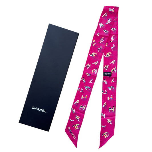 CHANEL CC Bandeau 絲巾