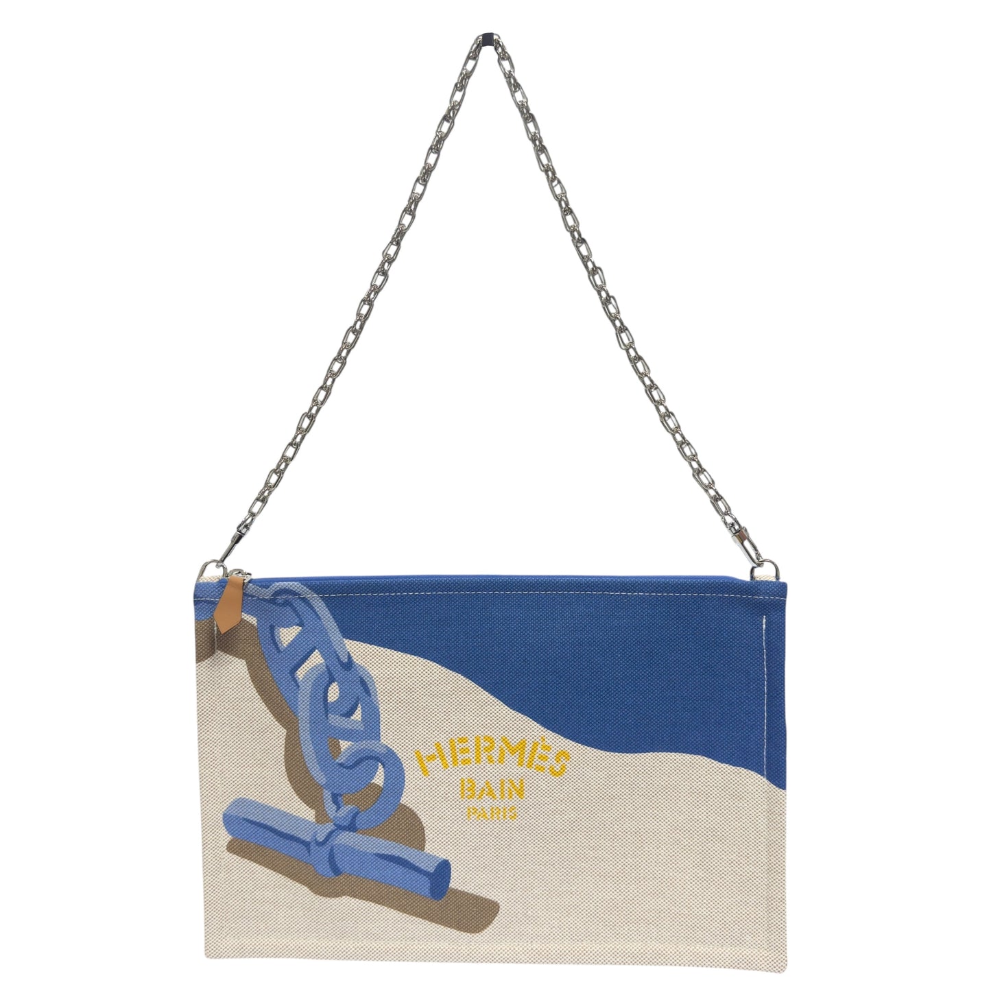 HERMES *自加鏈＞送無品牌扣＋無品牌鏈帶* Bain 豬鼻子🐽 肩背包