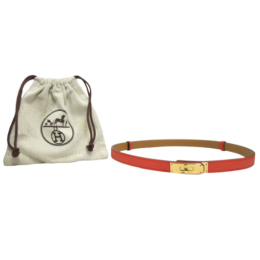 HERMES Kelly 18 腰帶 T刻