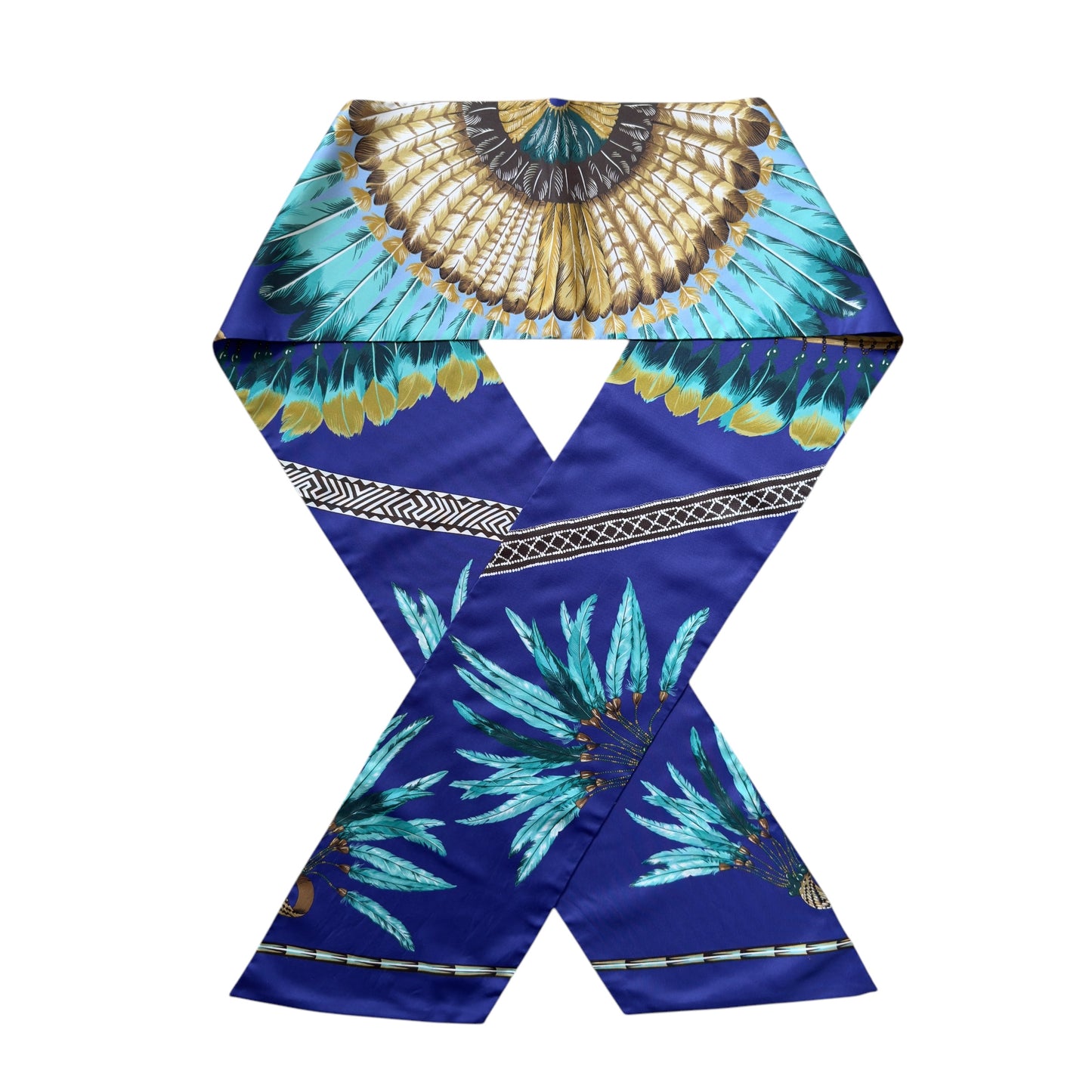 HERMES Brazil Maxi Twilly 長絲巾