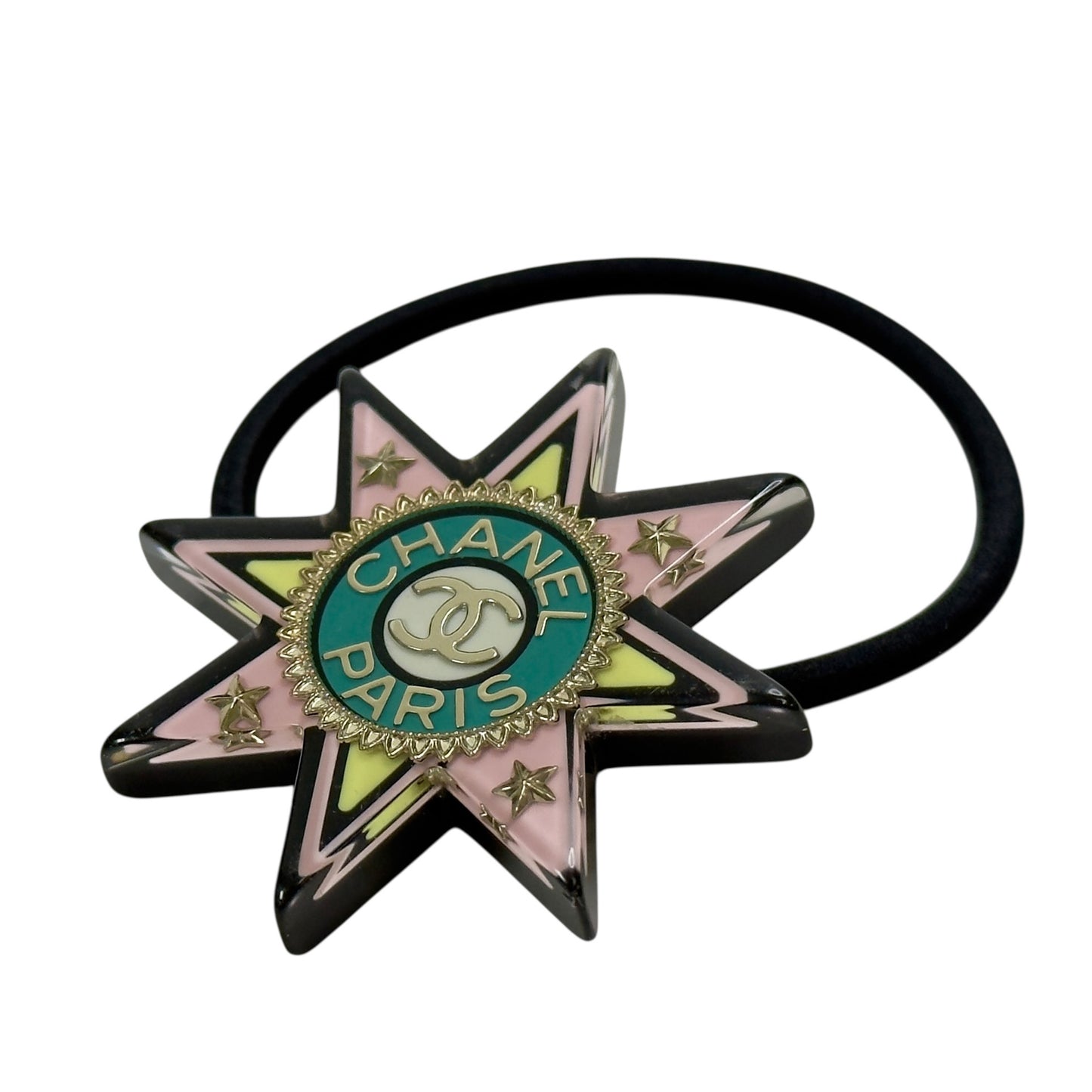 CHANEL CC 星星 彈性 束髮橡筋