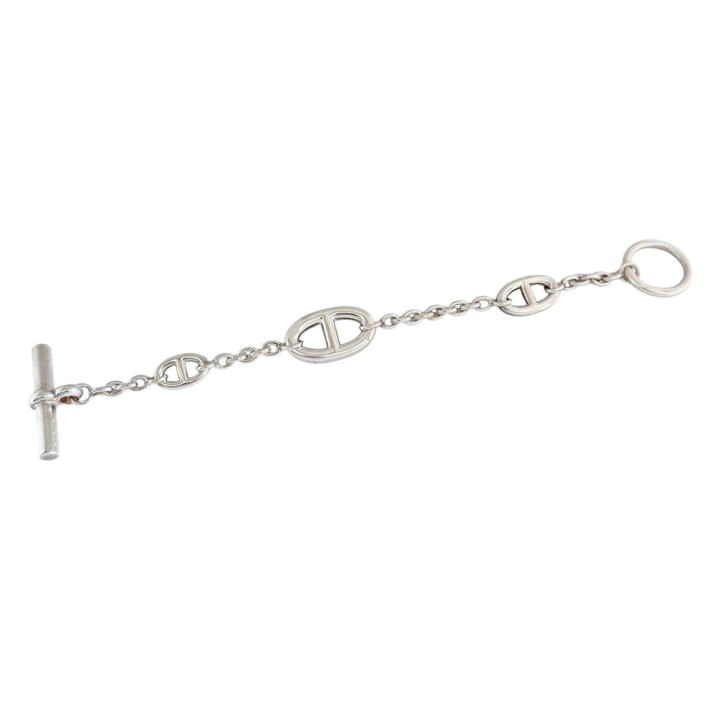 HERMES Farandole 豬鼻子🐽 純銀 手鏈