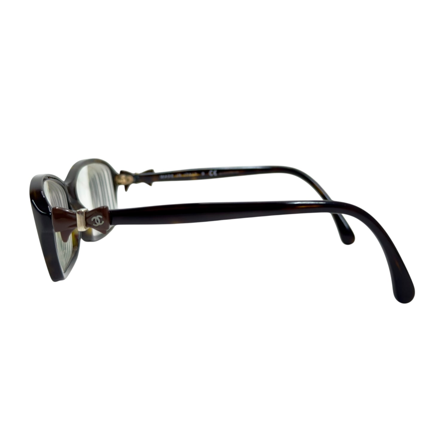 CHANEL CC 蝴蝶結 眼鏡框（需自行更換鏡片）