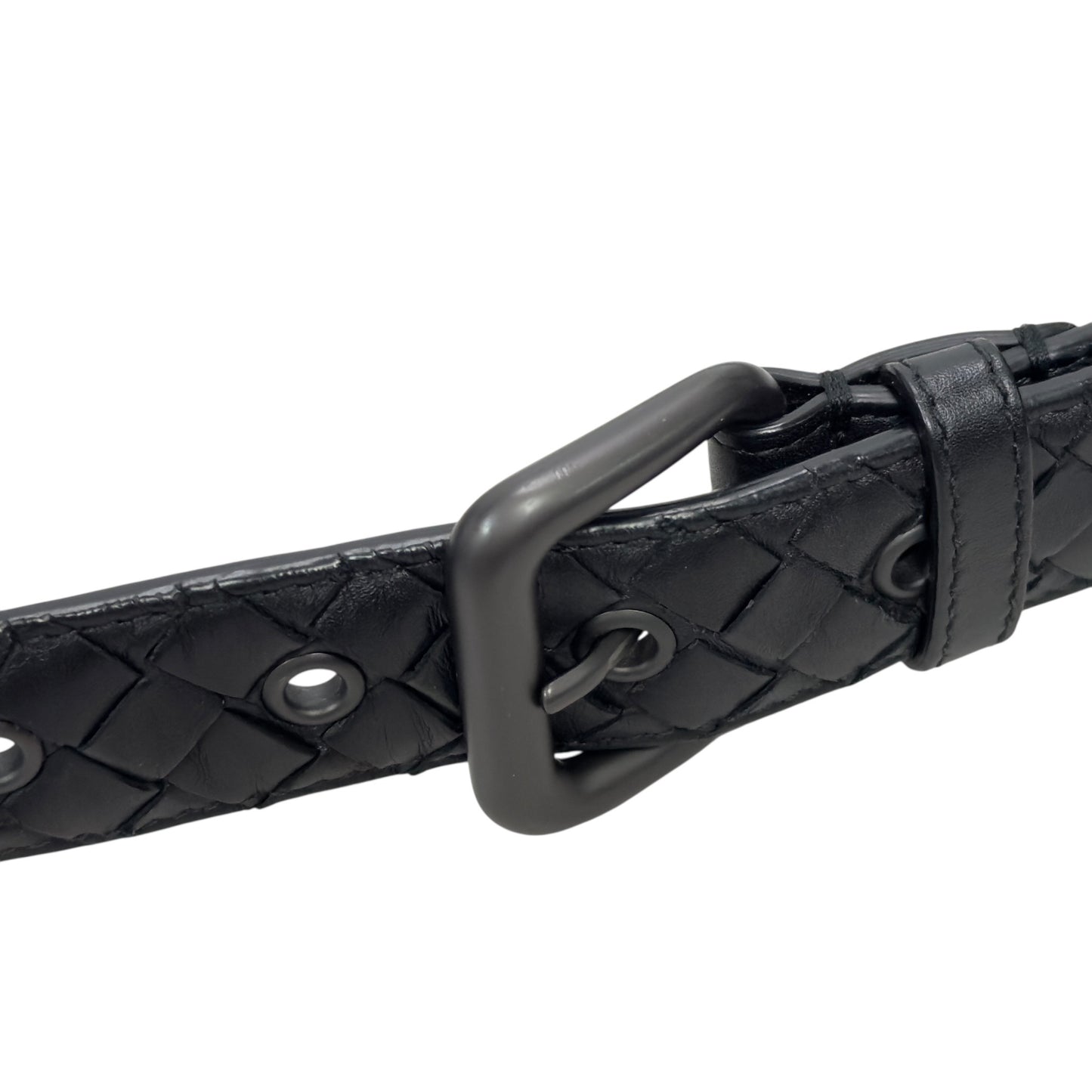 BOTTEGA VENETA 織皮 皮帶 30mm