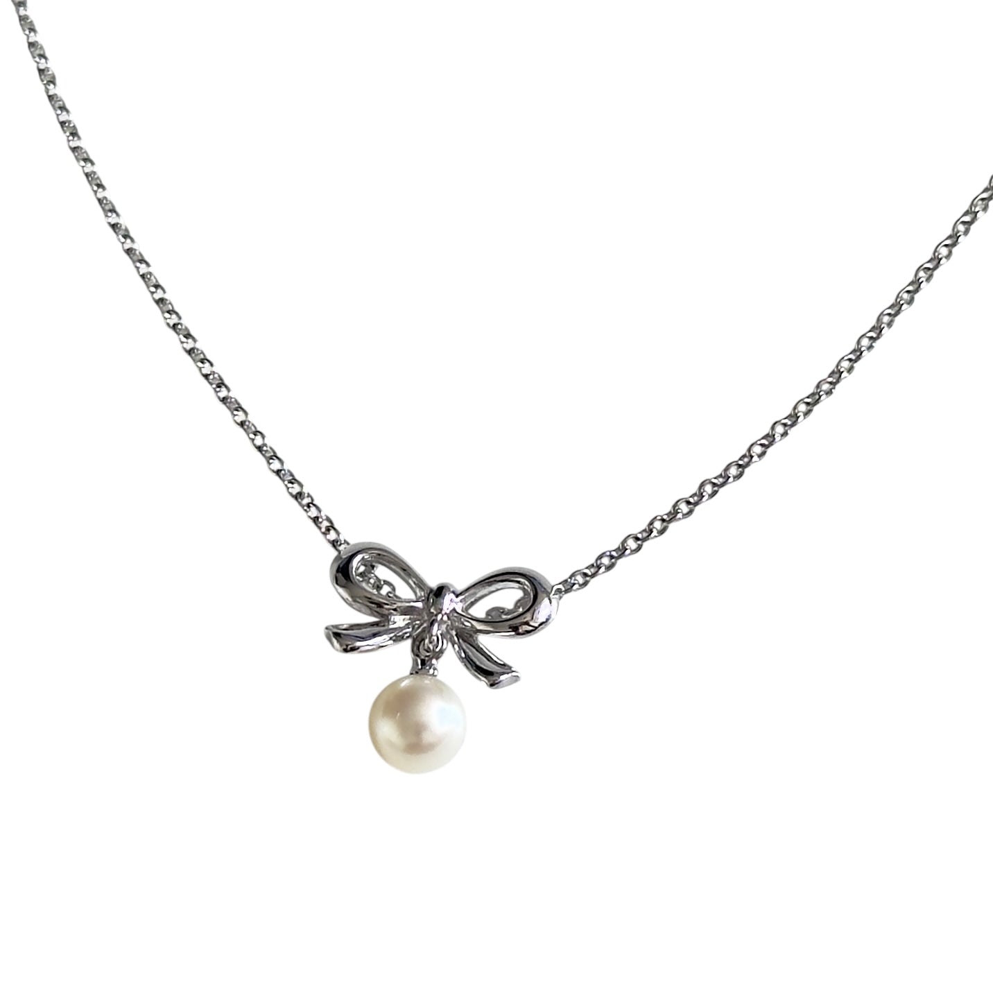 TASAKI 5mm 珍珠 蝴蝶結 頸鏈