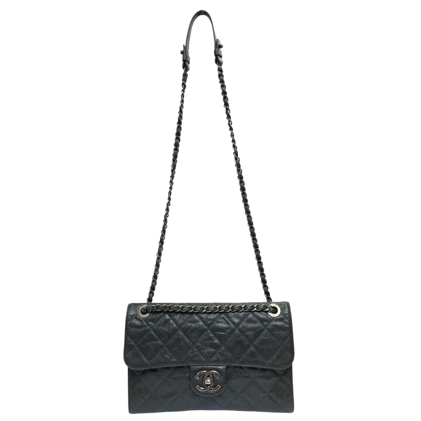 CHANEL 荔枝皮 肩背包