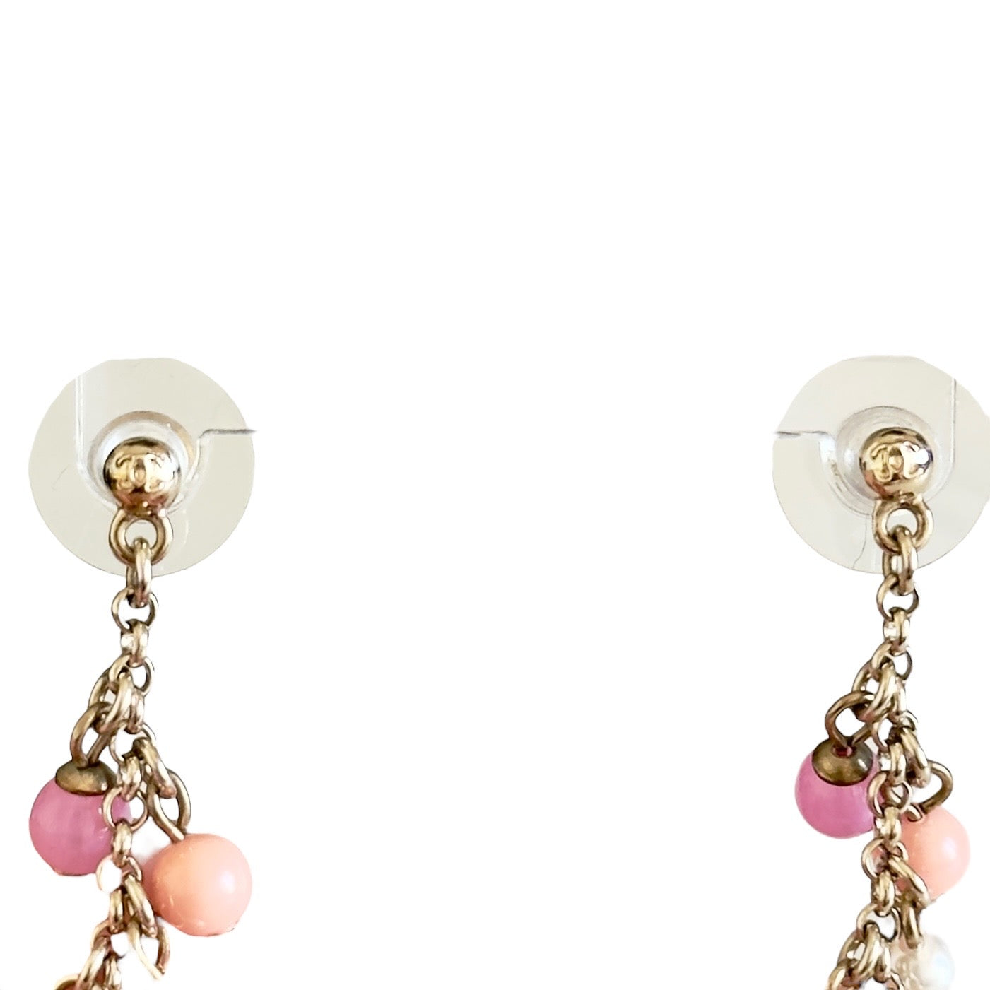 CHANEL CC 垂吊 耳環