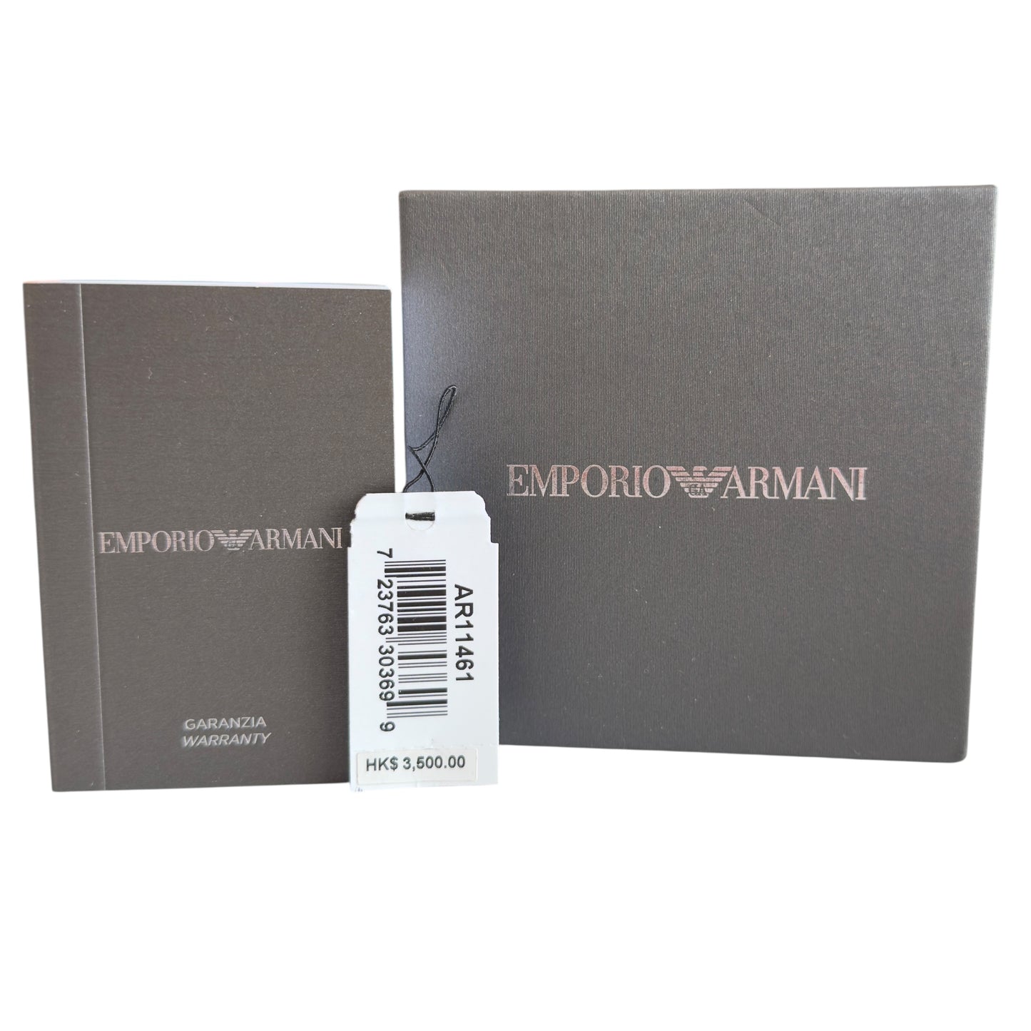 EMPORIO ARMANI 水鑽 貝母錶盤 手錶