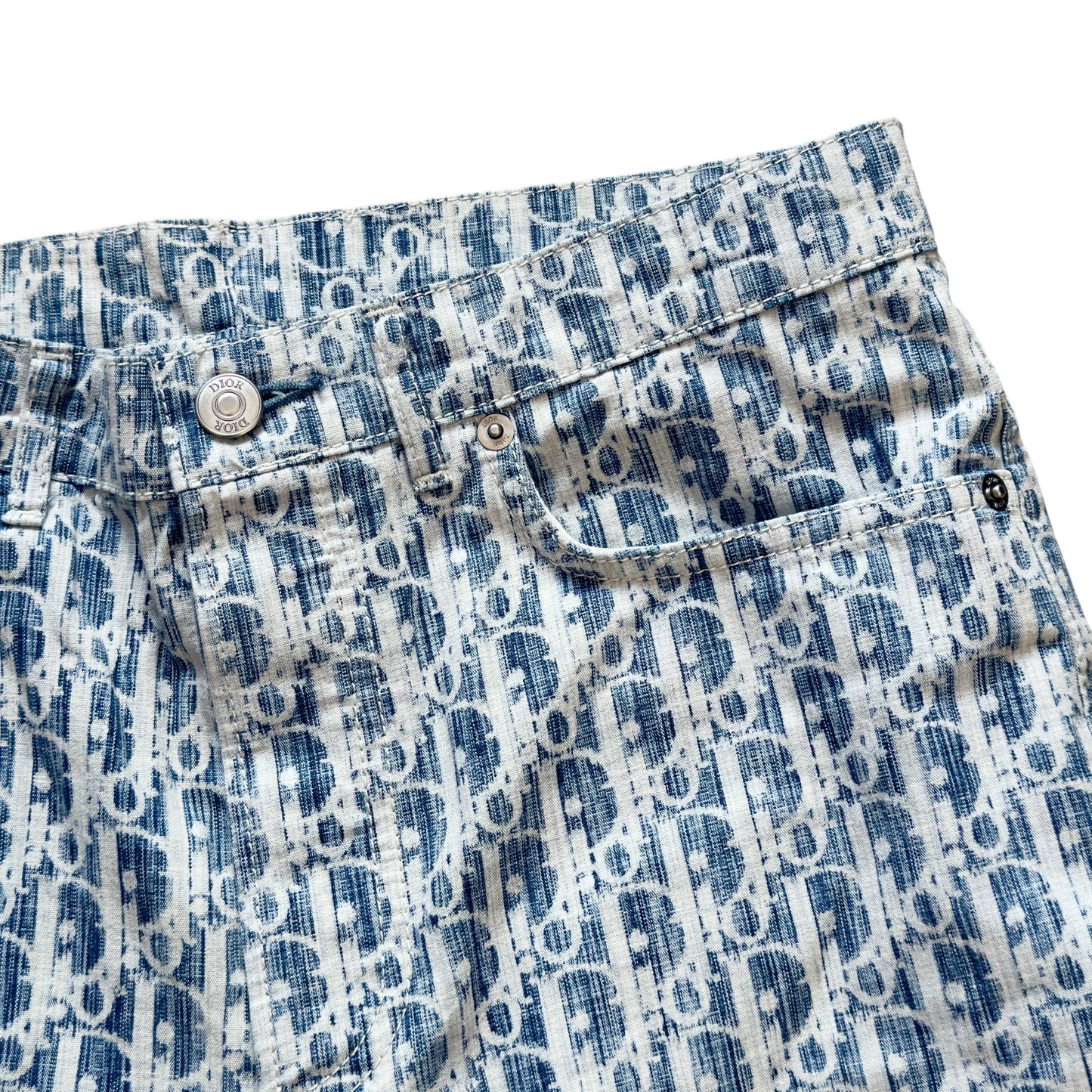 DIOR Oblique 老花 牛仔褲